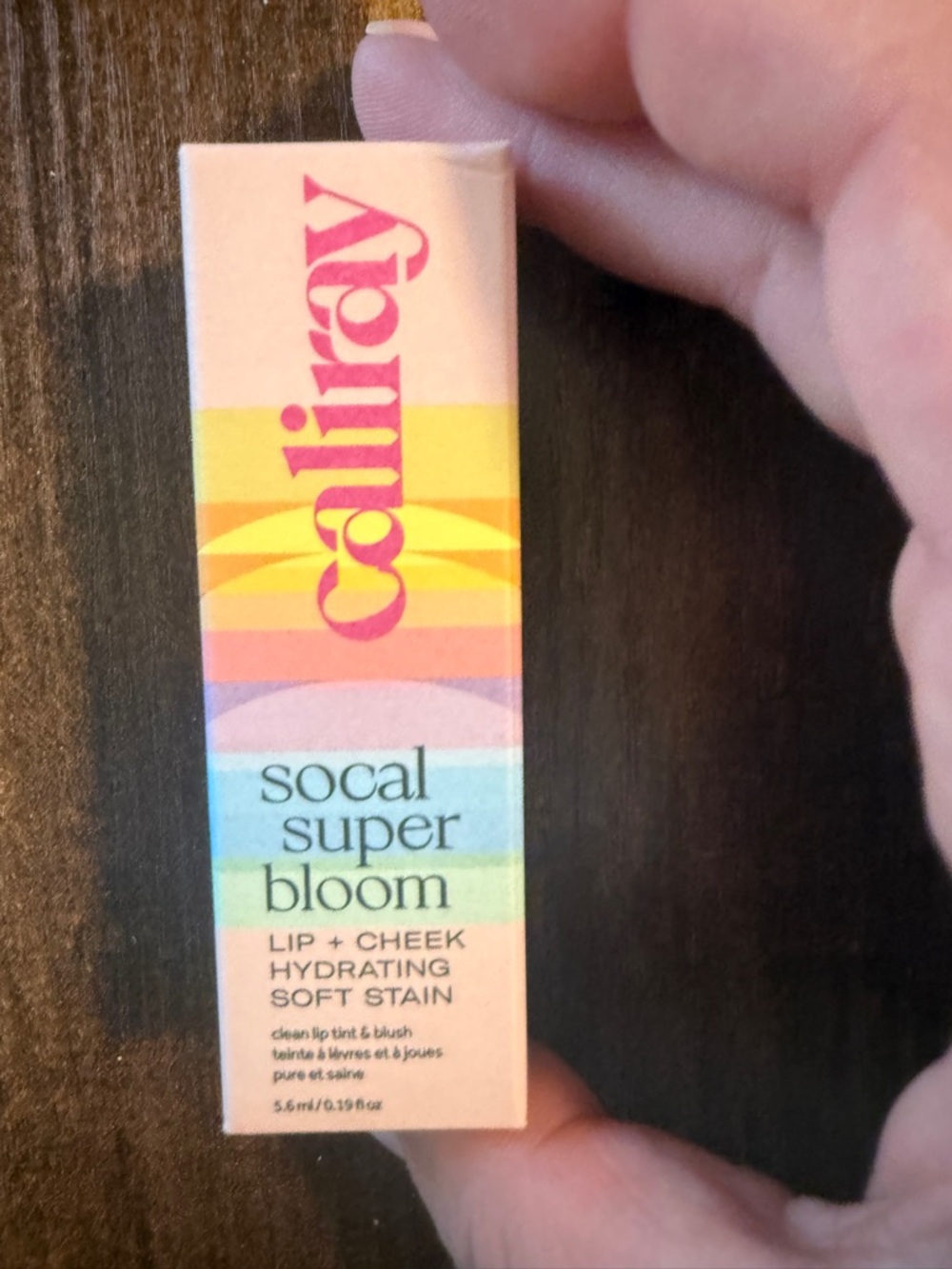 💚 2/$30 CALIRAY Socal Superbloom Dewy Lip & Cheek Soft Stain Tint -wild flower - Picture 2 of 7